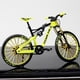 thumbnail image 3 of Bicicleta mtb escala 1:10 yellow, coleccionable, 3 of 6