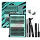 thumbnail image 1 of Kit de extensión de pestañas AMZGIRL LASH Midnight con 144 racimos de 8 a 16 mm, 1 of 7