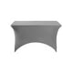 thumbnail image 1 of Mantel Forro Spandex Para Mesa Plegable 1.80 Mts, Gris, 1 of 3