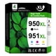 thumbnail image 1 of Paquete combinado de cartuchos de tinta Mooxrbog 950XL 951XL (paquete de 4), 1 of 6