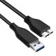 thumbnail image 3 of Cable USB SaiTech IT 45 cm Micro B 3.0 Negro, 3 of 8