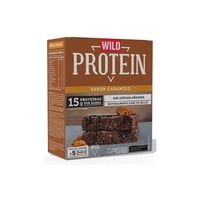 Barra Proteína Caramelo 5 Un 225 G Wild Protein