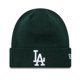 thumbnail image 1 of Beanie New Era Los Angeles Dodgers MLB League Essentials Dark Green, 1 of 2