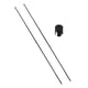 thumbnail image 5 of Palo De Alineación De Golf, Entrenador De Swing Para Hacer Ejercicio, Gimnasio, Principiantes, Negro, 5 of 5
