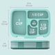 thumbnail image 4 of Fiambrera Bentgo Kids, estilo Bento, 5 compartimentos, ideal Portio, 4 of 6