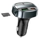 thumbnail image 2 of Transmisor Bluetooth FM para Auto Hoco E70 PD30W QC3.0 Negro, 2 of 3