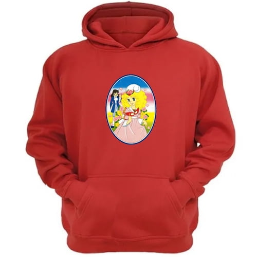 Genérico - Polerón Canguro Candy Rojo Talla L Unisex