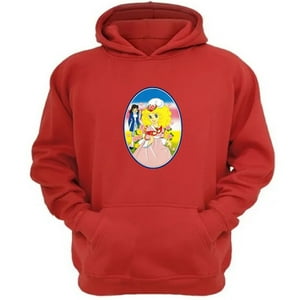 Genérico - Polerón Canguro Candy Rojo Talla Xs Unisex
