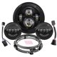thumbnail image 1 of Kit de faros LED XPCTD 18 cm y luces antiniebla negras, 1 of 8