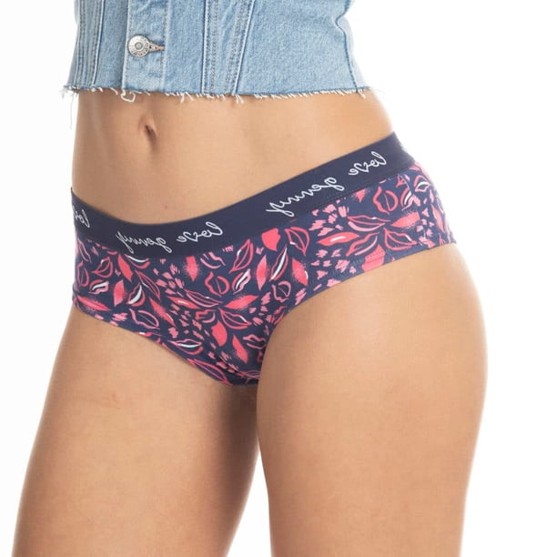 Calzón Algodón Tiro Medio Estampado Mujer LADY GENNY