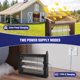 thumbnail image 4 of Zapper solar para insectos Zechuan 4500 V, resistente al agua, con cable de 3 m, 4 of 7