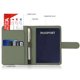 thumbnail image 2 of Funda para pasaporte Melsbrinna, impermeable, con bloqueo RFID, 2 of 7