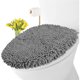 thumbnail image 1 of Funda LuxUrux de microfibra chenille para tapa de WC, 1 of 3