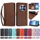 thumbnail image 4 of Funda Cartera Trébol para Xiaomi Poco M8 Pro 5G con Ranuras Tarjetas y Carga Inalámbrica Marrón, 4 of 6