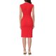thumbnail image 3 of INSPIRE CHIC Vestido de Tubo para Mujer Vestido de Trabajo Sin Mangas Profesional para Oficina Naranja Rojo XL, 3 of 6