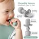 thumbnail image 3 of SAMiGO Silicone Baby Spoons Self Feeding 6 Months, Infant Eating Utensils, 3 of 3