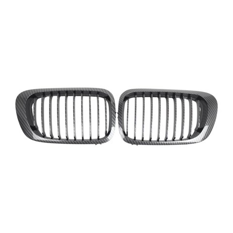 Ioensy - Parrilla Delantera Tipo Riñón Para Bmw E46, 2 Unidades