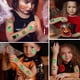 thumbnail image 2 of Luminous Night Tattoo Stickers For Children Unicorn Stars Temporary Waterproof Tattoo Body Art Kid Halloween Makeup Cartoon Fake Tatoo, 2 of 2