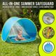 thumbnail image 3 of Carpa de Playa PARAROSE con Piscina para Niños y Protección Solar UPF50+ Impermeable, 3 of 6