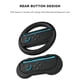thumbnail image 4 of Kit de accesorios 10 en 1 compatible con Nintendo Switch 2 con pegatinas para controladores izquierdo y derecho, volante, agarre básico y set de tapas para joysticks, 4 of 5