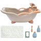 thumbnail image 1 of ¡Set de baño para muñecas JC Toys for Keeps Playtime! Más de 2 años, 1 of 5