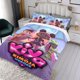 thumbnail image 3 of Kiya y los Héroes Kimoja Conjunto de sábanas temático, trío de piezas, cómodo y amigable con la piel, diseño único, regalo de decoración para el hogar para familiares, amigos y fans,173cm *218cm, 3 of 6