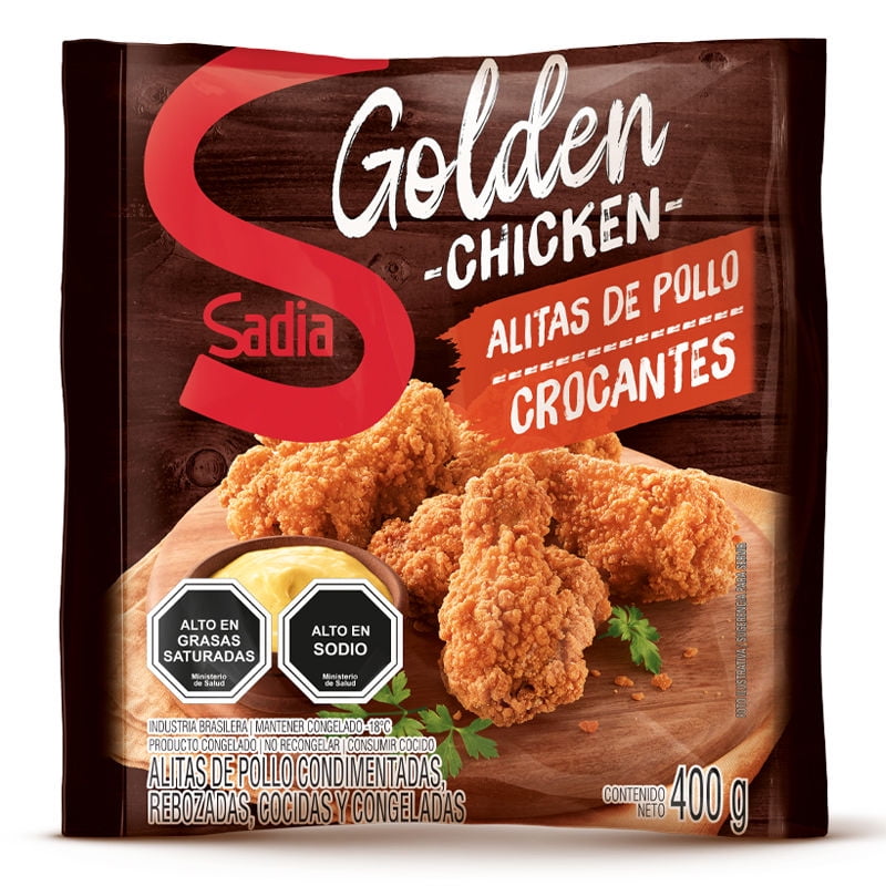 Alitas De Pollo Crocante Golden Chicken 400 g Sadia