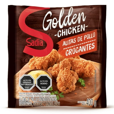 Alitas De Pollo Crocante Golden Chicken 400 G Sadia