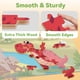 thumbnail image 4 of Puzzle de suelo iPlay iLearn Dinosaur, 52 piezas, para niños de 3 a 4 años, 4 of 7