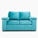 thumbnail image 1 of Sofa 2C Bergamo Felpa Turquesa, 1 of 3