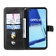 thumbnail image 5 of Funda con Cremallera para OPPO A52/A72/A92, Carcasa Cartera de Cuero PU con Soporte y Tarjetero, 5 of 6