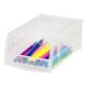 thumbnail image 3 of Cubo de almacenamiento Iris Ohyama pequeño, transparente, 19 x 11 x 8 cm, 3 of 6