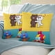 thumbnail image 3 of Brown y Amigos Fundas de almohada de terciopelo con tema, regalos de funda de almohada, decoración para el hogar, cojín de lanzar, regalo de cumpleaños para fans y parejas.66*66cm., 3 of 6