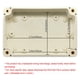 thumbnail image 5 of Caja de conexiones LeMotech impermeable IP65 10 x 7 x 5 cm, 5 of 8