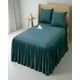 thumbnail image 3 of Faldon De Cama Sin Funda King Verde, 3 of 3
