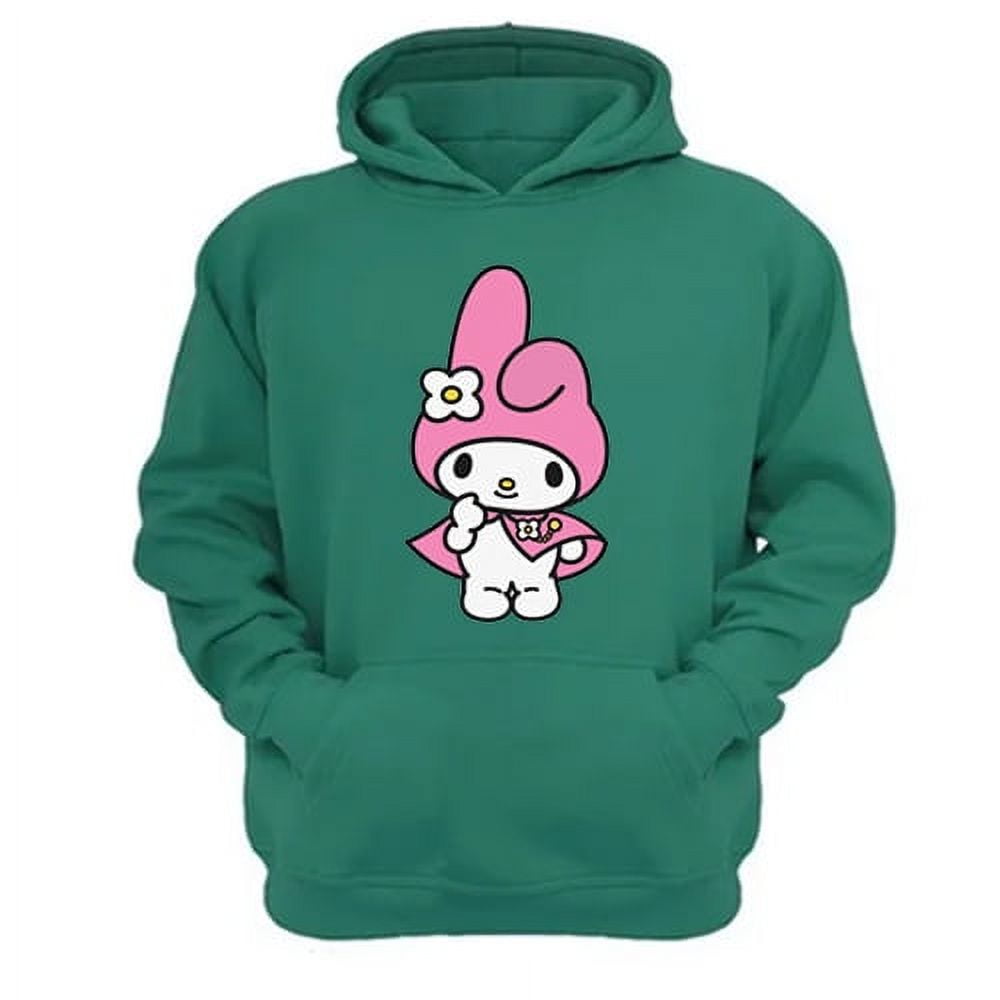Genérico - Polerón Canguro Melody Verde Aguamarina Talla S Unisex
