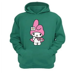 Genérico - Polerón Canguro Melody Verde Aguamarina Talla Xl Unisex