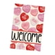thumbnail image 1 of Bandera de Jardín para El Día de San Valentín, Decoración Exterior, Diseño de Festival, Aniversario de Bienvenida, Accesorios de Fiesta de 12x18 ", Ba Rosa y rojo, 1 of 5