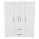 thumbnail image 2 of Closet 4 Puertas 2 Cajones Fm-023b - Blanco, 2 of 8
