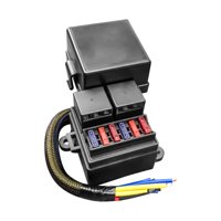 Bothyi - Kit De Caja De Relés De Fusibles Accesorios 6 Portafusibles Atc Para Coche Rv Automotriz