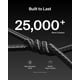 thumbnail image 3 of Cable USB C a USB C, paquete de 2 unidades de Belkin, 2 m, 240 W, para iPhone 16, 3 of 9