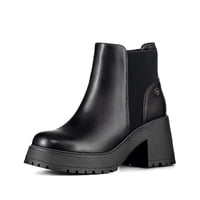 Botin Mujer Casual Eco Cuero Con Felpa Vintage Weide Czy612