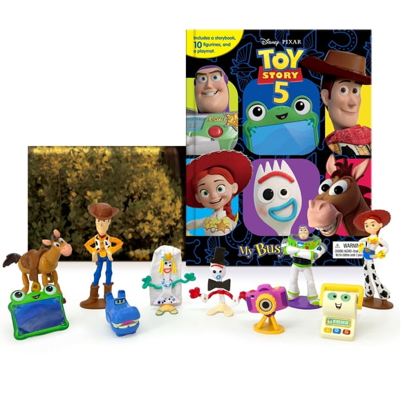 Libro Phidal Toy Story 5 con 10 Figuras
