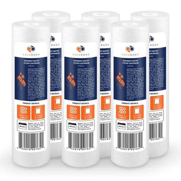 Filtro de agua Aquaboon Whole House Sediment 1 Micron 10x2.5
