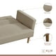 thumbnail image 3 of Futón Sofá Cama 3 cuerpos Sara - Lino Beige, 3 of 3