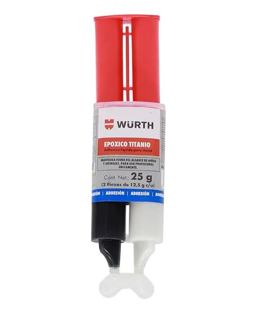 Metalfer - Adhesivo Epoxi Titanio Wurth 25G