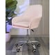 thumbnail image 2 of Silla de Escritorio Acolchada Lineal Giratoria - Rosa, 2 of 3