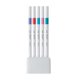thumbnail image 1 of Set Tiralíneas Uniball Emott PEM-SY N°5 x5 Colores, 1 of 3