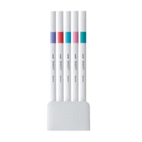 Faber Castell - Set Tiralíneas Uniball Emott Pem-Sy N°5 X5 Colores