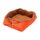 thumbnail image 3 of Cama Para Mascotas, Almohadilla Para Dormir Para Gatos, Nido Cálido De Invierno, Camas Para Perros, Cueva, Cama Para Gatos Autocalentable, Color Naranja, 3 of 5